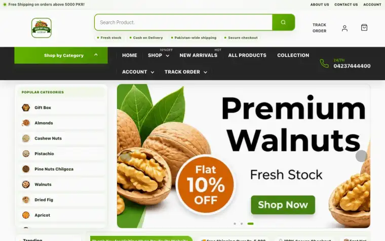 Khan Dry Fruit store preview