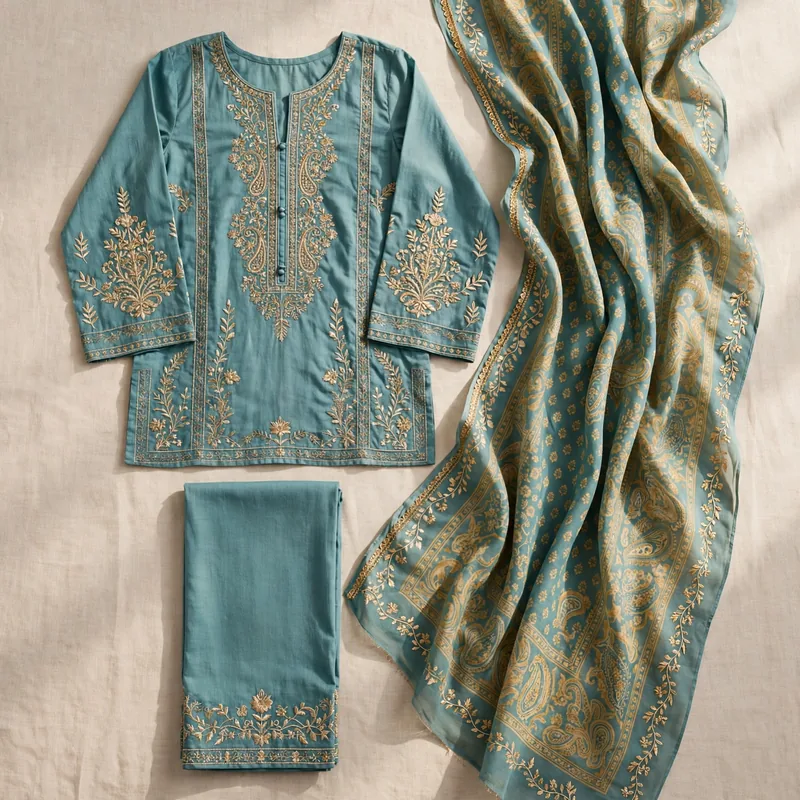 Three-Piece Suits — Zainab Garments collection