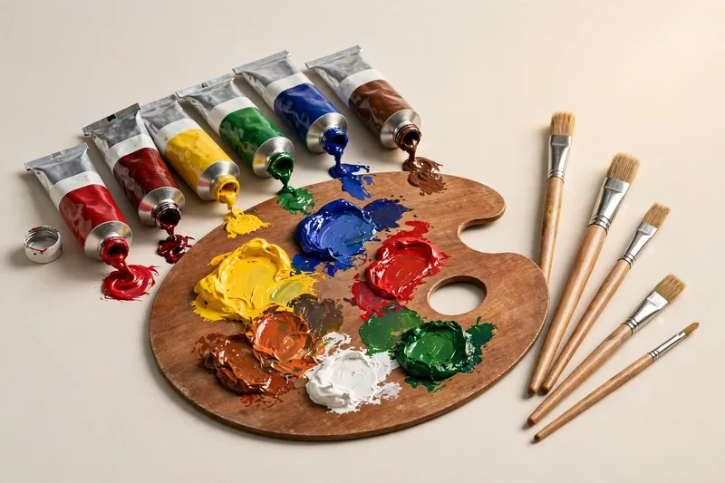 Paints & Brushes