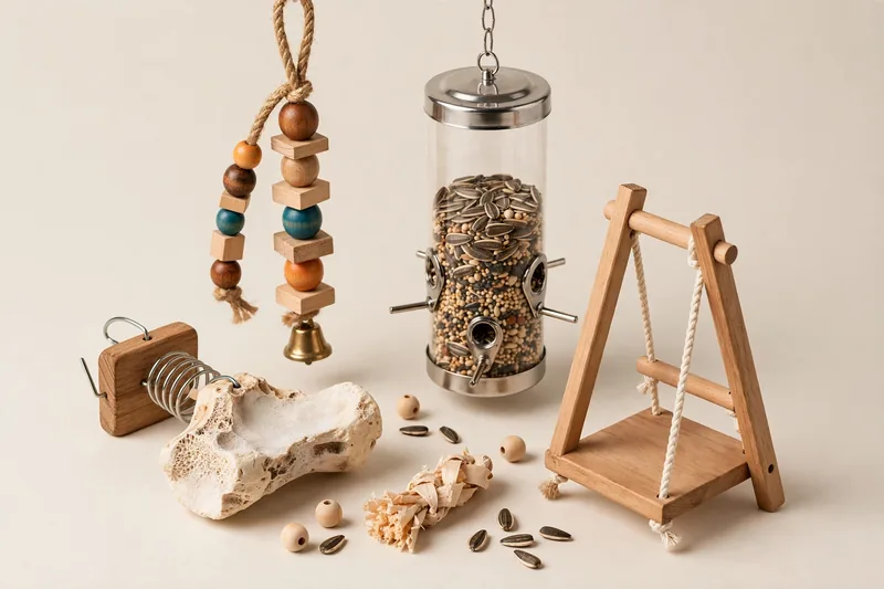 Bird Toys & Feeders