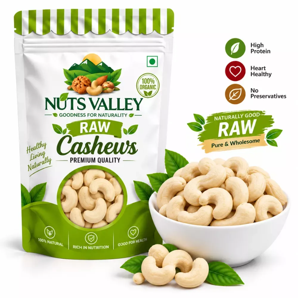 Raw Cashews Nuts Premium Quality 250g