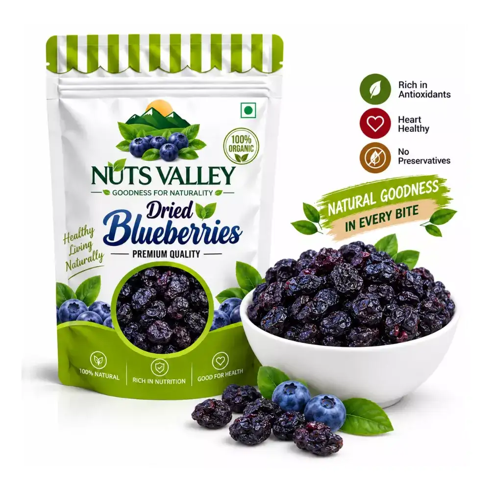 Premium Dried Blueberries 250g