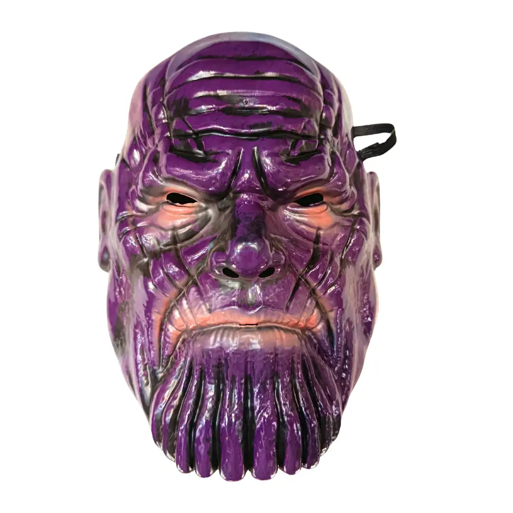 The Avengers Thanos Half Face Mask for Halloween & Cosplay Events