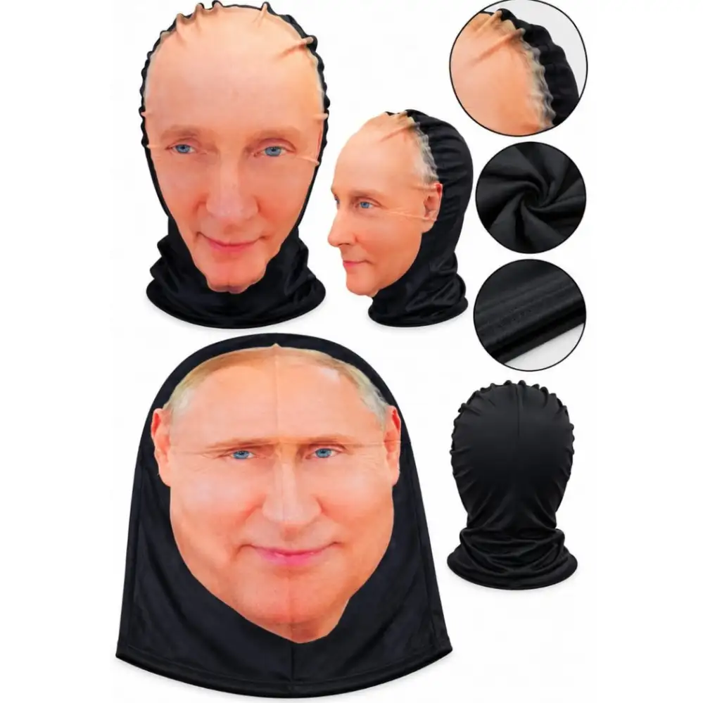 3D Funny Face Mask – Net Material | 30+ Famous Characters | Sports & Celebrity Designs