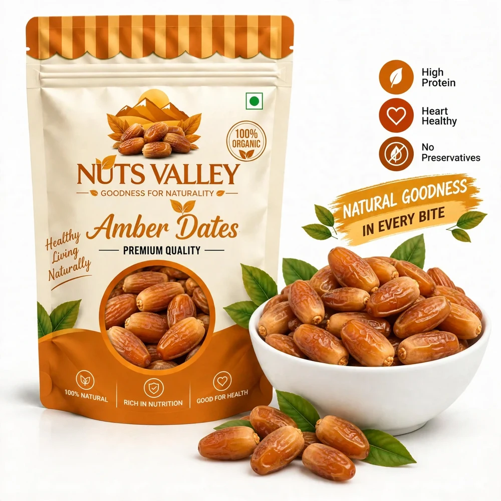 Amber Dates 250gm (Saudi Dates)