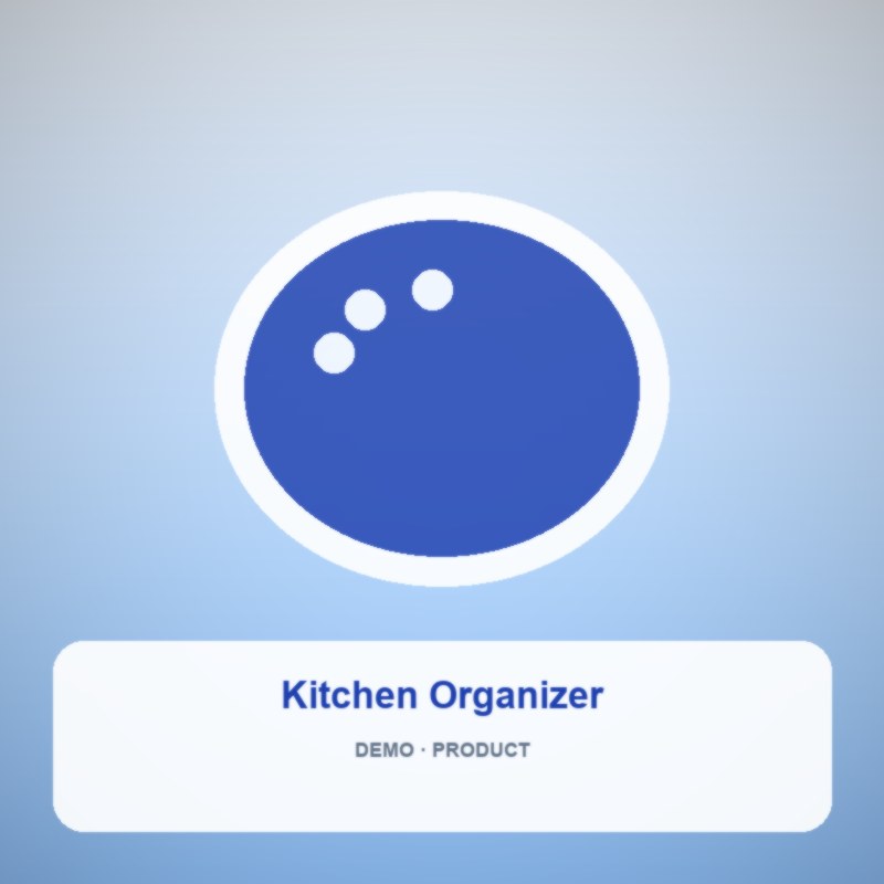 Kitchen Organizer Set