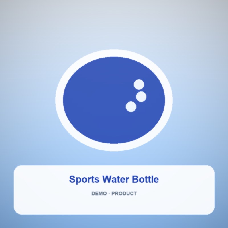 Sports Water Bottle 1L