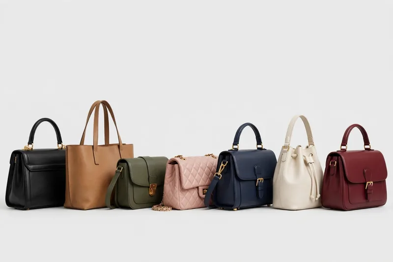[Demo] Women's PU Leather Handbag — Sample