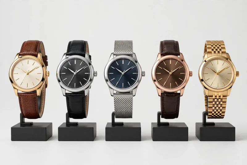 [Demo] Men's Stainless Steel Watch — Sample