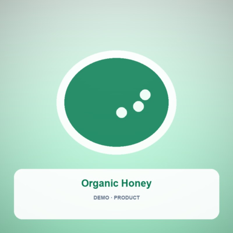 Organic Honey 500g