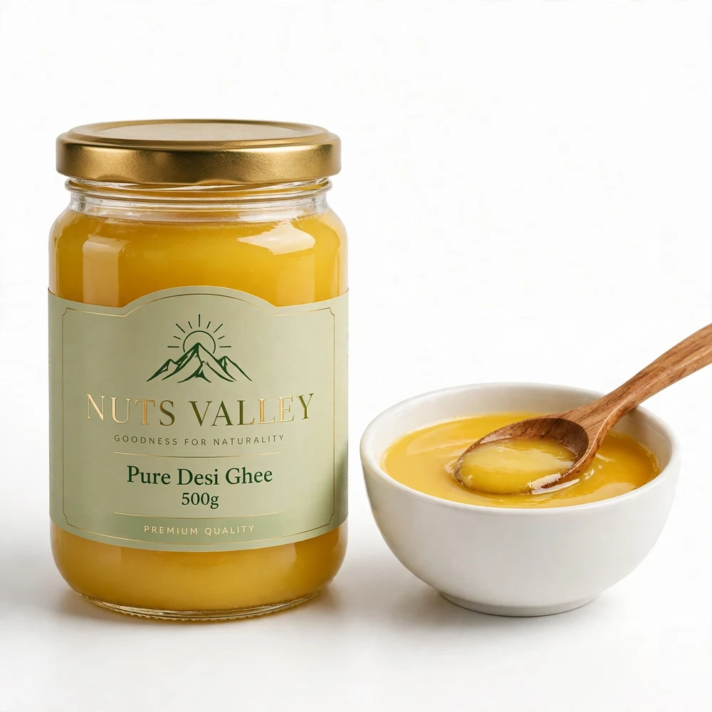 100% Organic Desi Ghee 500g – Pure, Natural & Traditionally Made