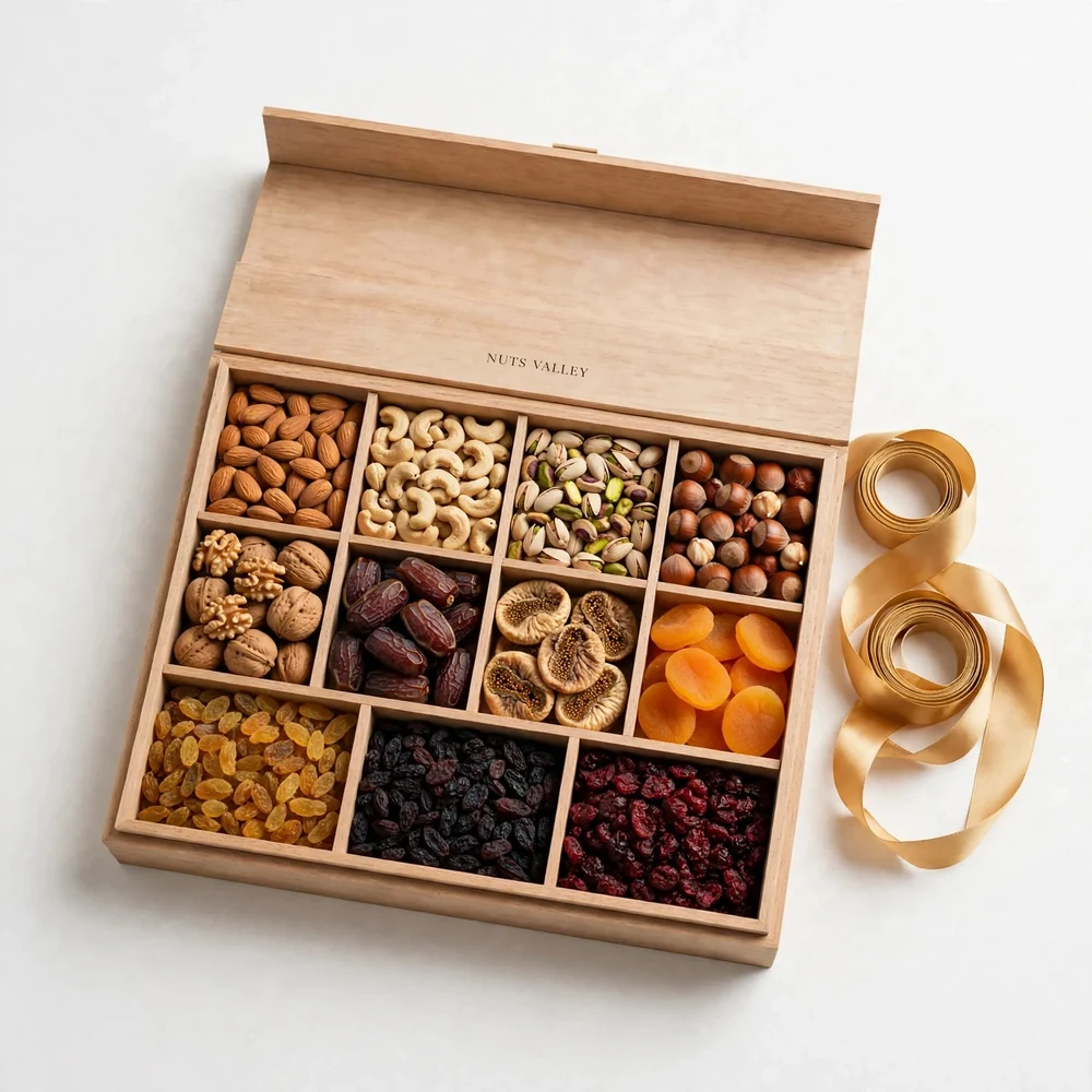 Premium 11-Section Dry Fruits Gift Box