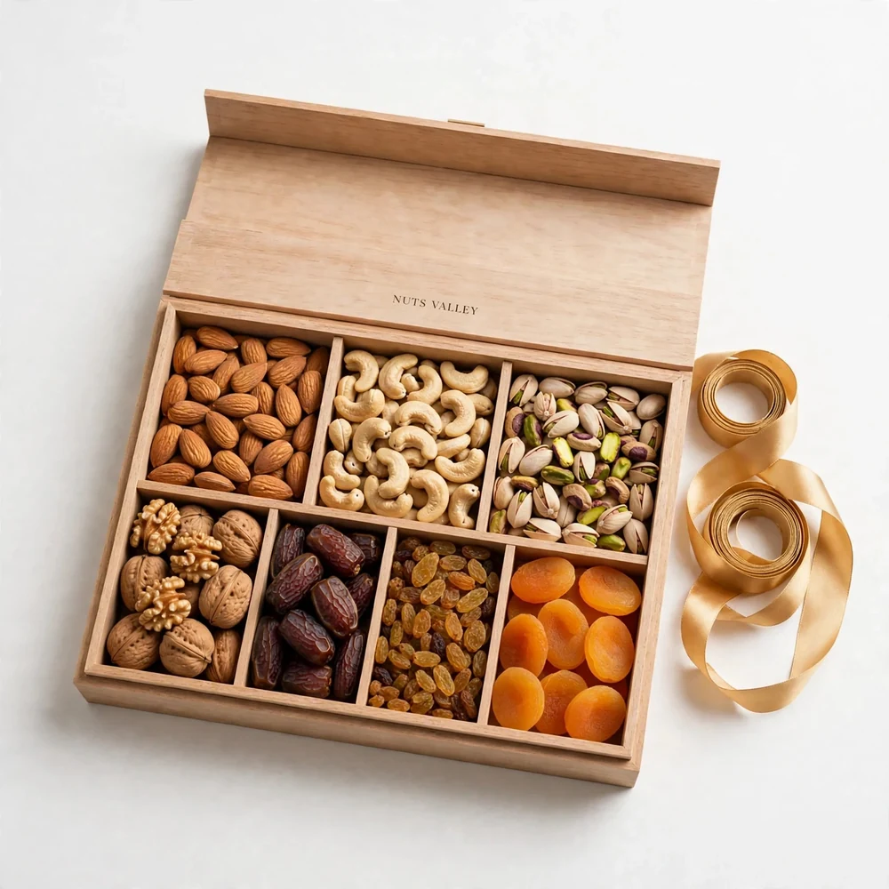 Premium Dry Fruits Gift Box – 7 Portion (2kg)
