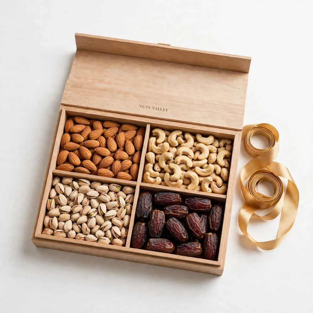 Premium Dry Fruits Gift Box – 4 Portion
