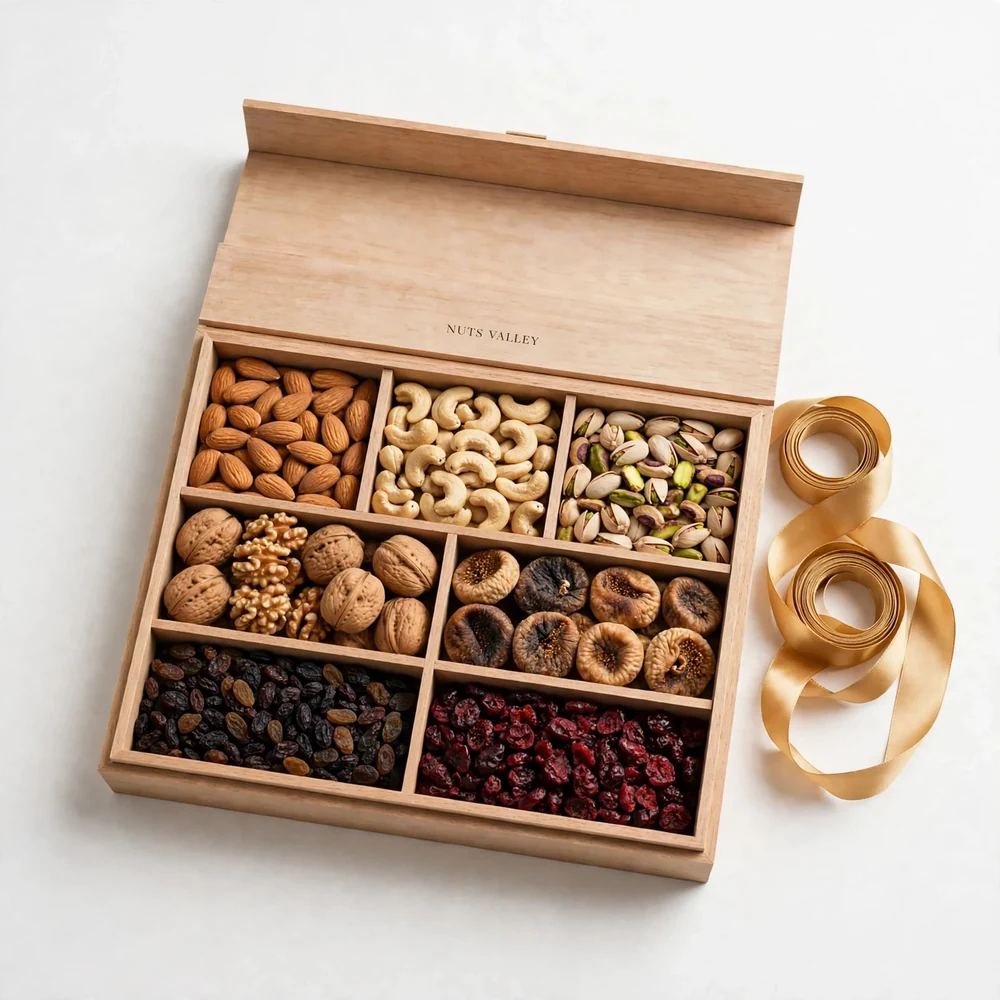 Dried Fruit Gift Box, 7 Portion