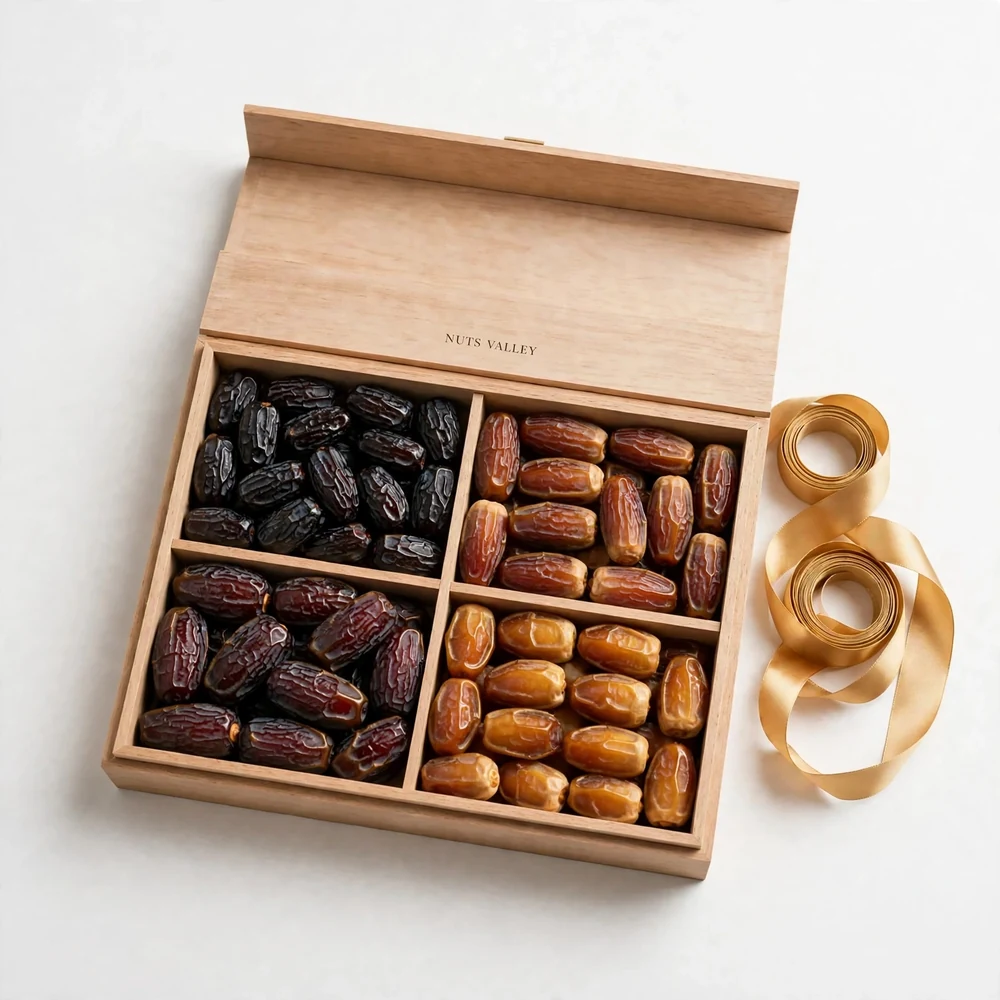 Khajoor (Dates) Rectangle 4 Portion Regular Box