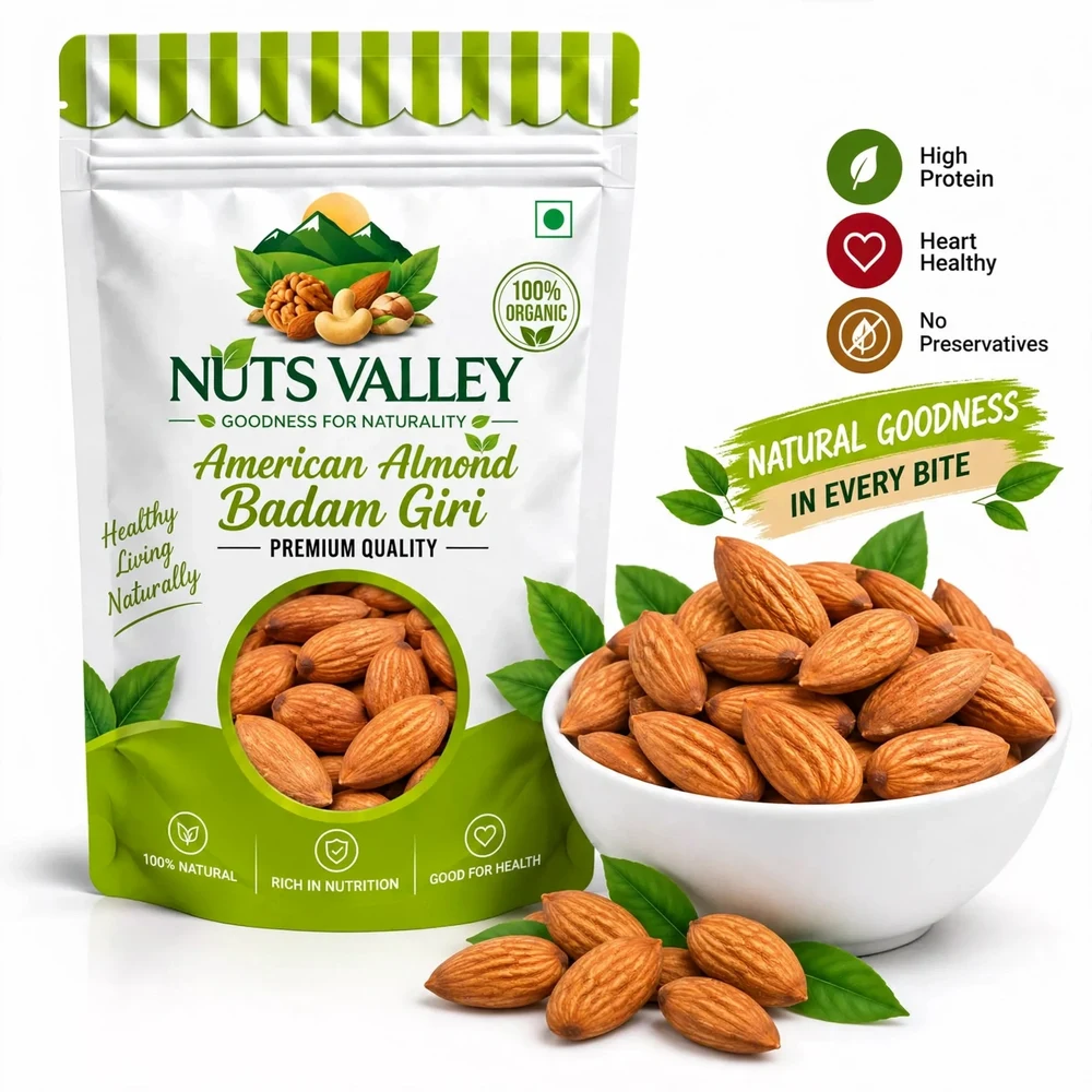 American Almond 250gm Badam Giri