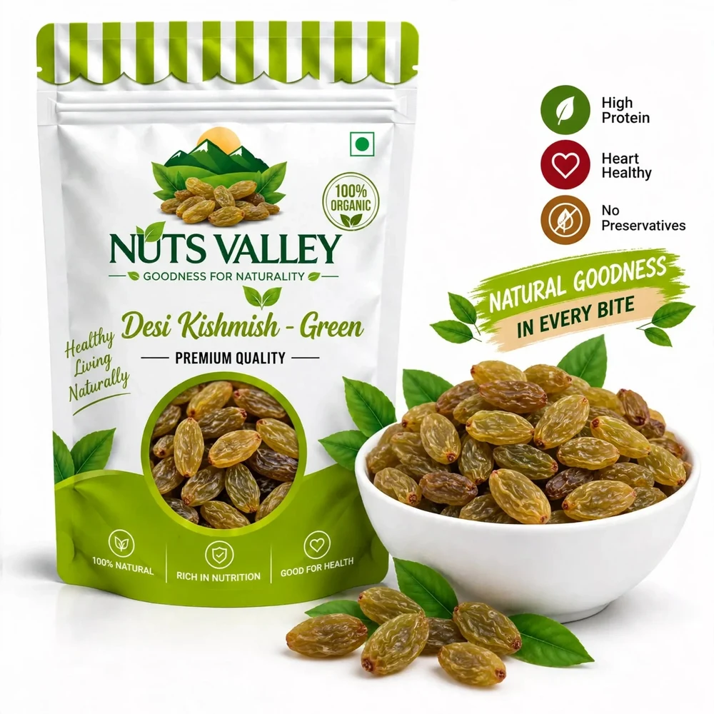 Desi Kishmish 250gm  - Green Raisins
