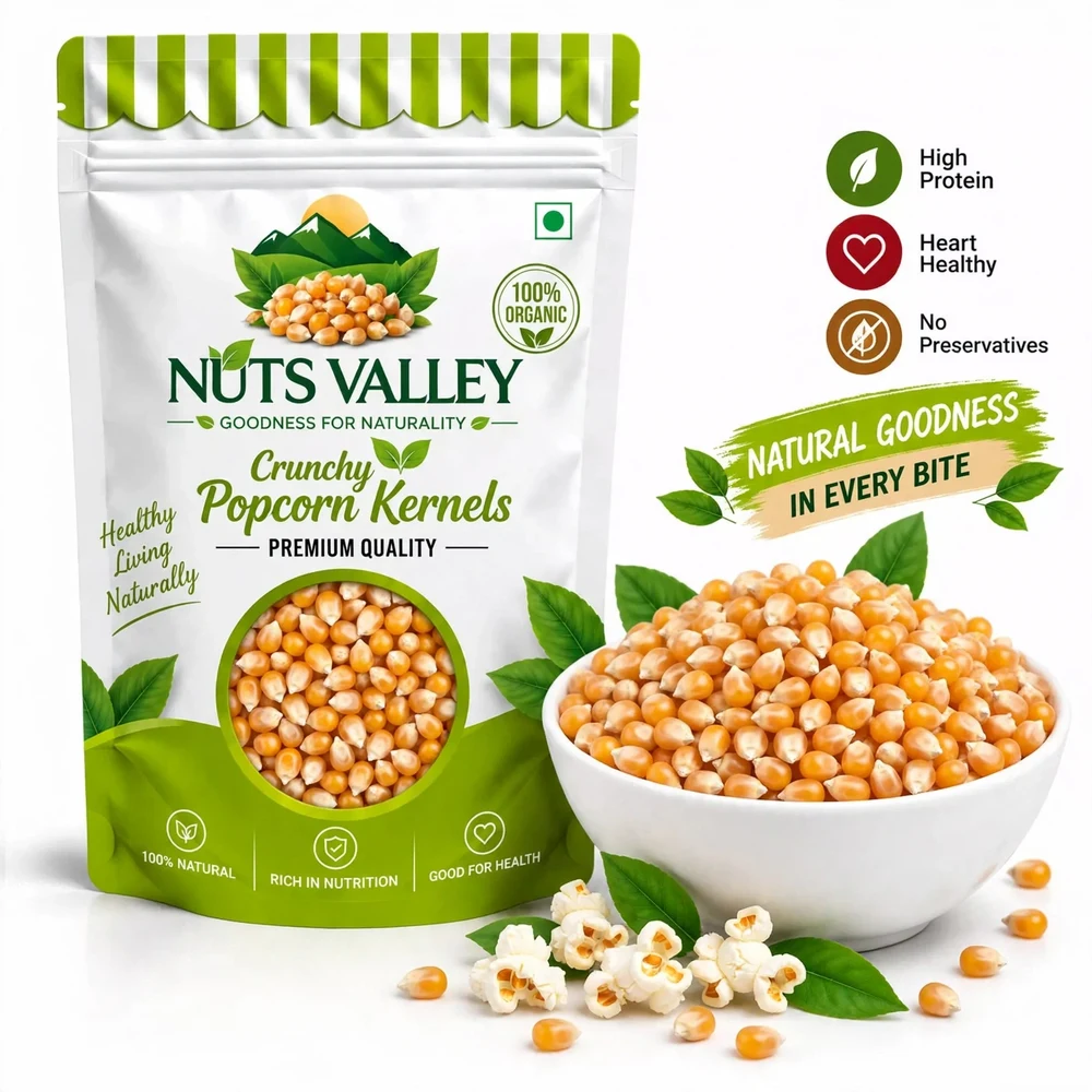 Crunchy Popcorn Kernels 250gm