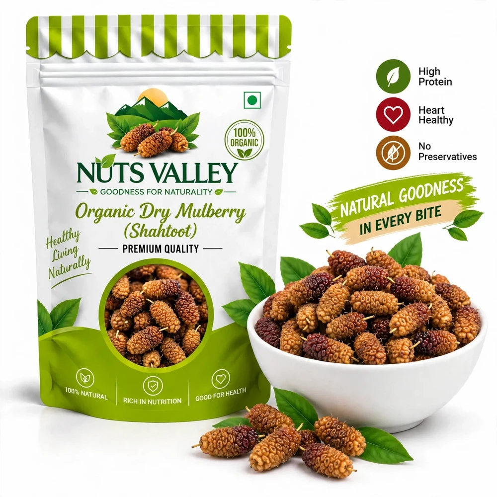Organic Dry Mulberry (Shahtoot) – 250g