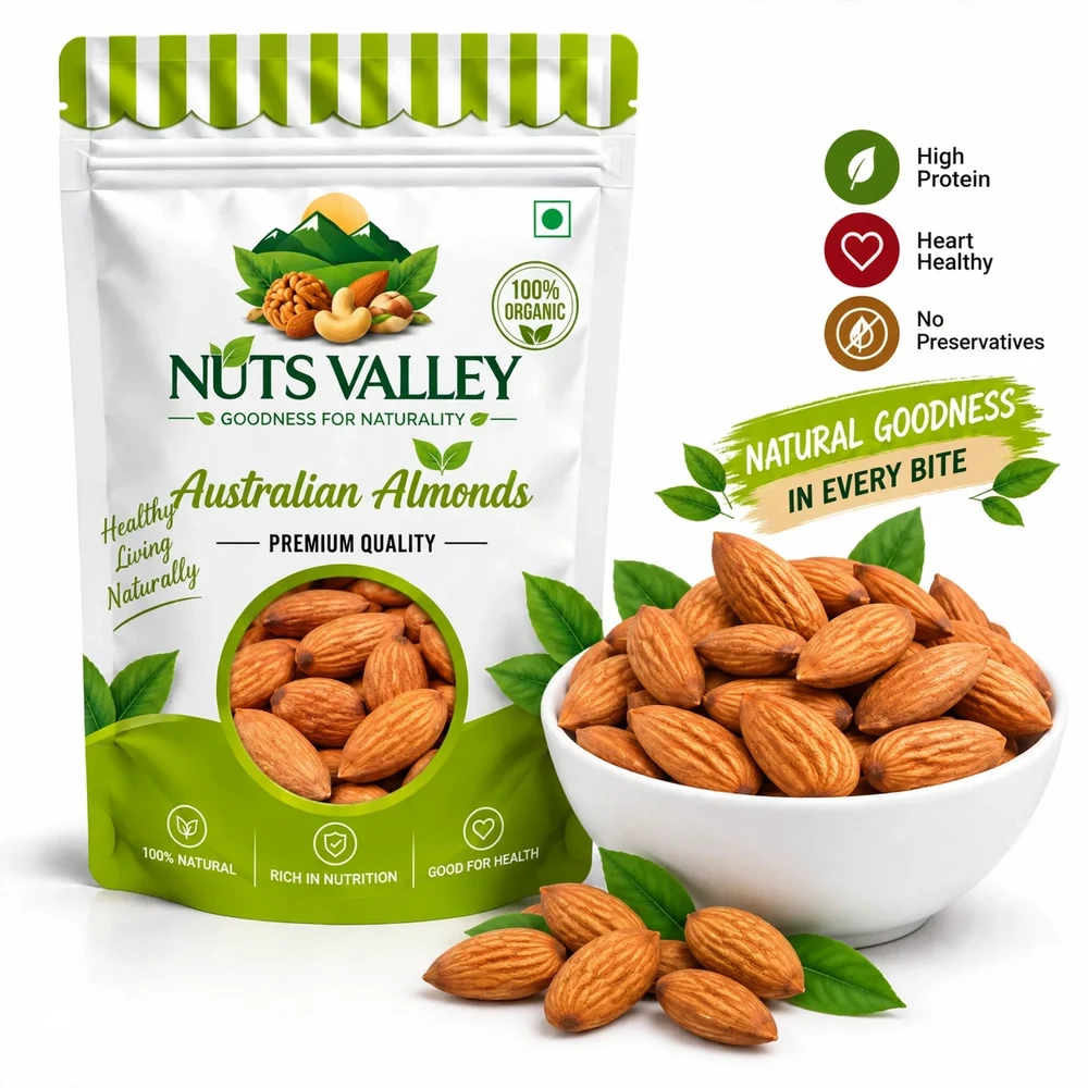 Australian Almonds 250gm Premium Quality
