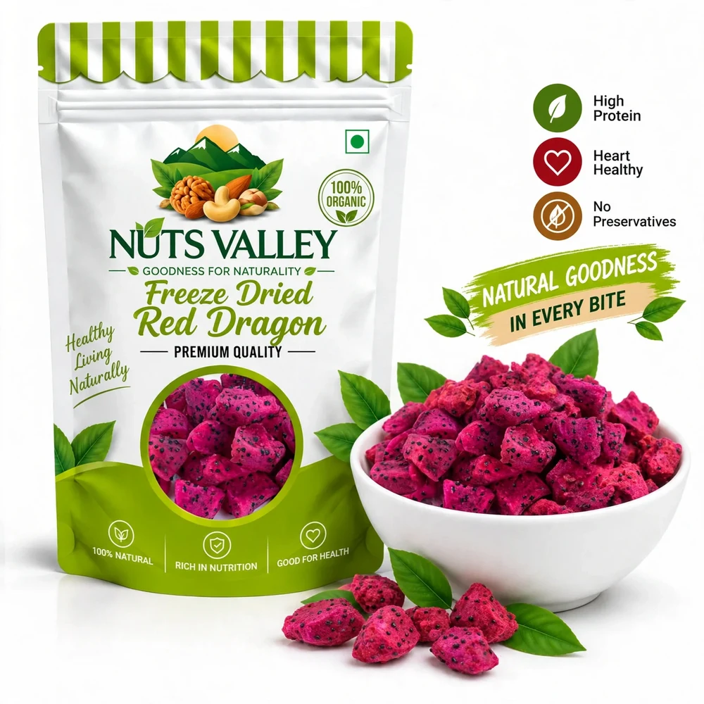 Freeze Dried Red Dragon Fruit 250g