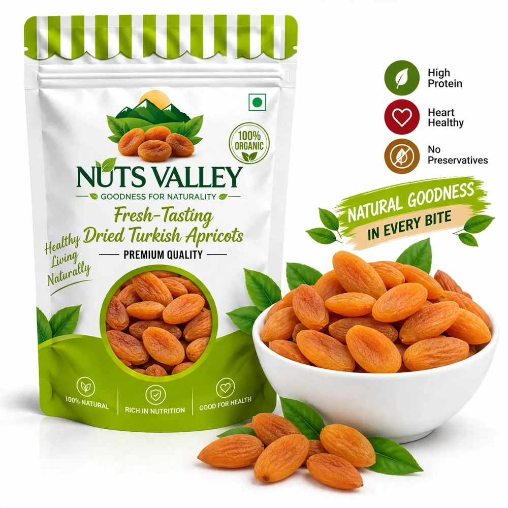 Fresh-Tasting Dried Turkish Apricots 250gm
