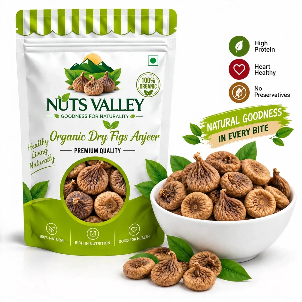 Organic Dry Figs Anjeer 250gm Premium Quality