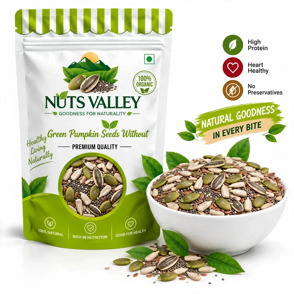 Green Pumpkin Seeds Without Shell 250gm
