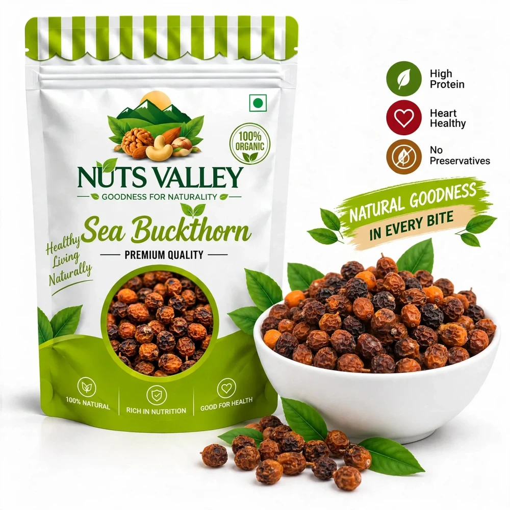 Sea Buckthorn Dried Berries (Haphoo) 250gm