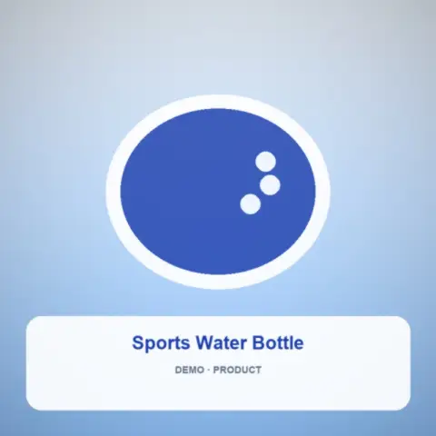 Sports Water Bottle 1L