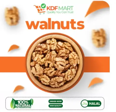 KDF Walnuts (Akhrot Giri) - 250gm Pack