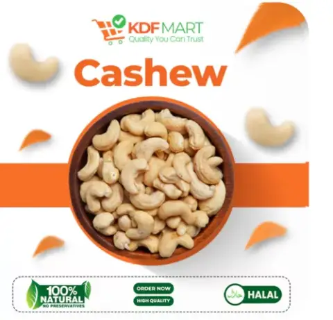 Raw Cashew Nuts (Kaju) - Large Size (250gm Pack)