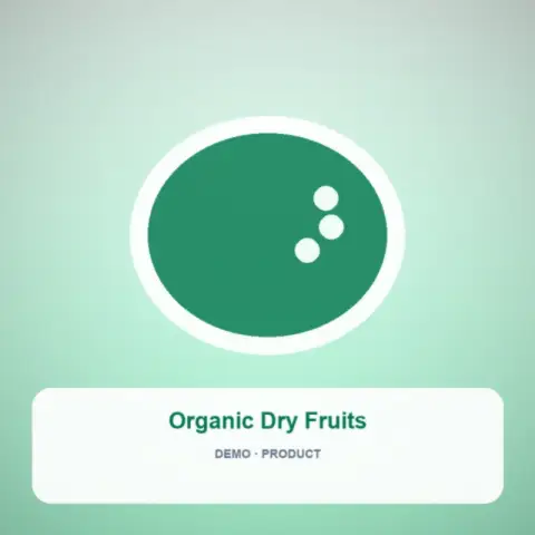 Organic Dry Fruits Tray