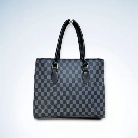 Checker Purse