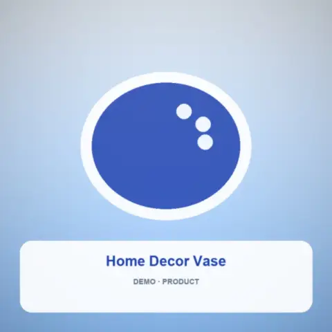 Ceramic Home Decor Vase