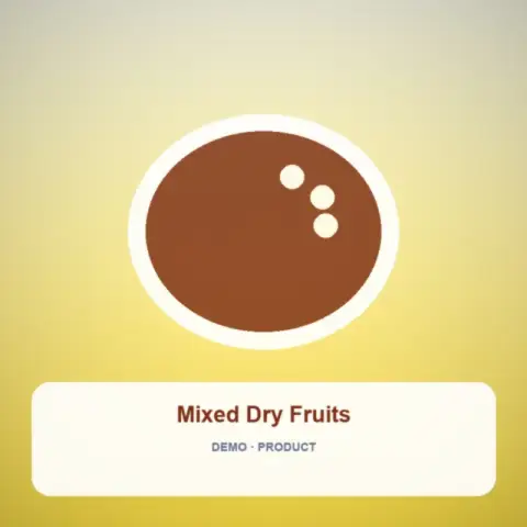 Mixed Dry Fruits 1kg