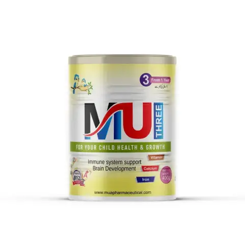 MU Three Grow-Up Formula Milk Powder Stage 3 – Growing-Up Milk for Toddlers – DHA, Vitamins & Minerals – 400g