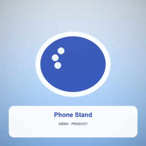 Phone Stand Aluminium