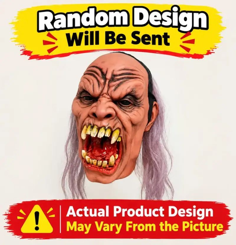 Scary Halloween Horror Monster Latex Mask