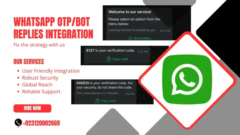Whatsapp OTP Integration for Mobile Apps