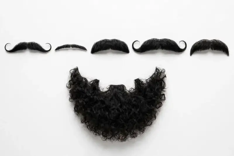 Fake Moustache and Beard Set