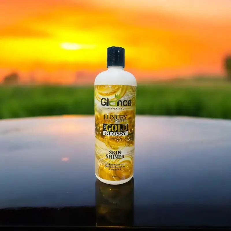 24k Gold glossy skin shiner