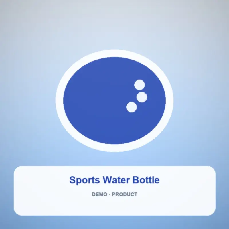Sports Water Bottle 1L
