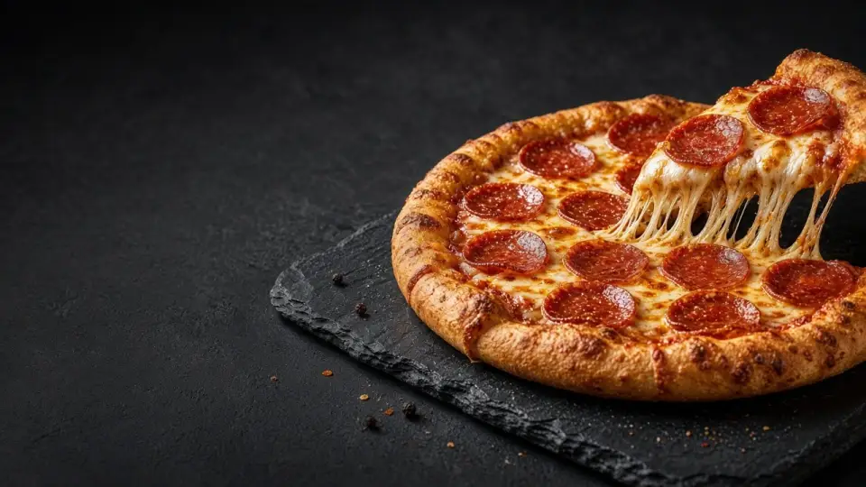 Loaded pizza